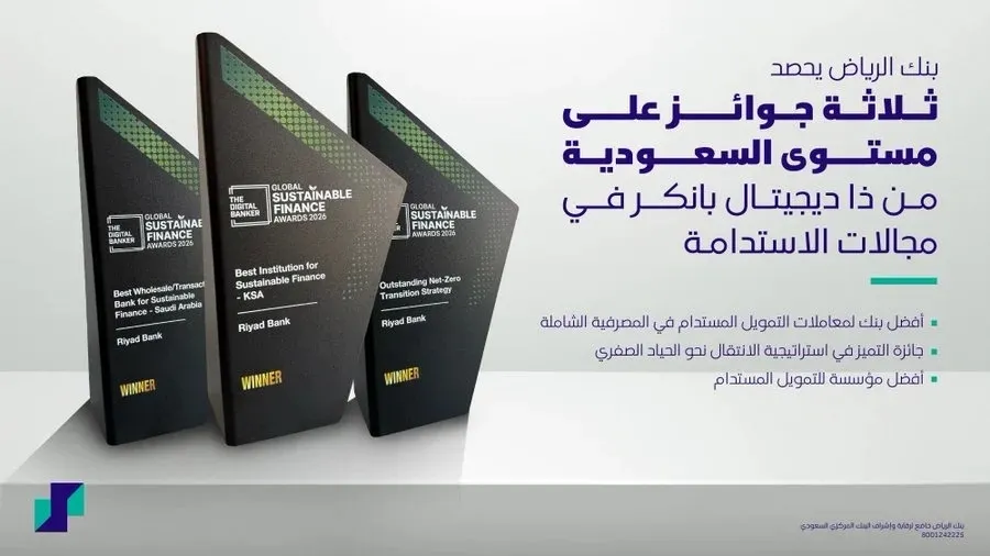 إعلان بنك الرياض للجوائز